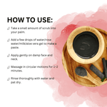 Load image into Gallery viewer, Activated Charcoal Face Scrub - Mysuru Naturals