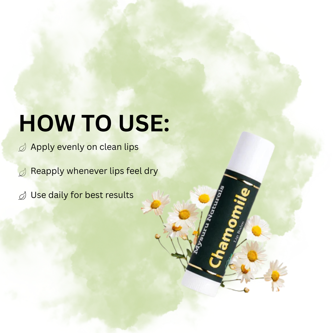 Chamomile lip balm