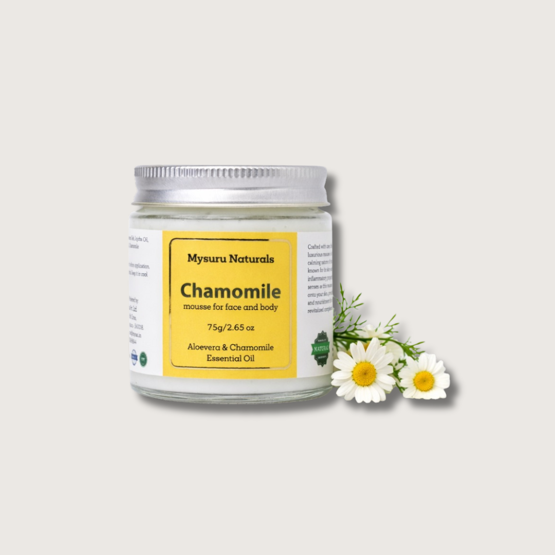 Aloe chamomile body mousse