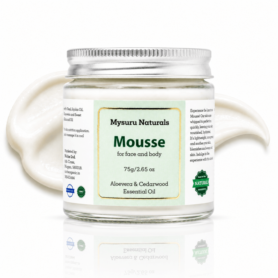 Cedarwood Mousse Cream - Mysuru Naturals