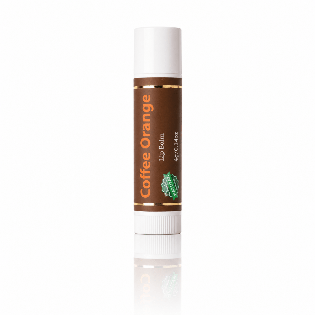 Coffee orange lip balm   mysuru naturals