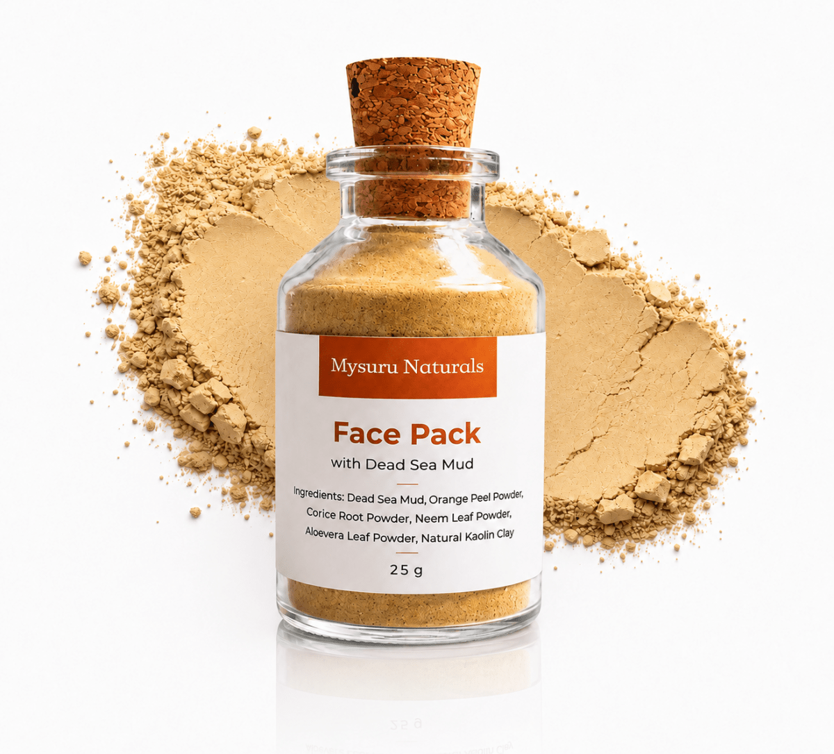 Dead sea mud face pack   mysuru naturals