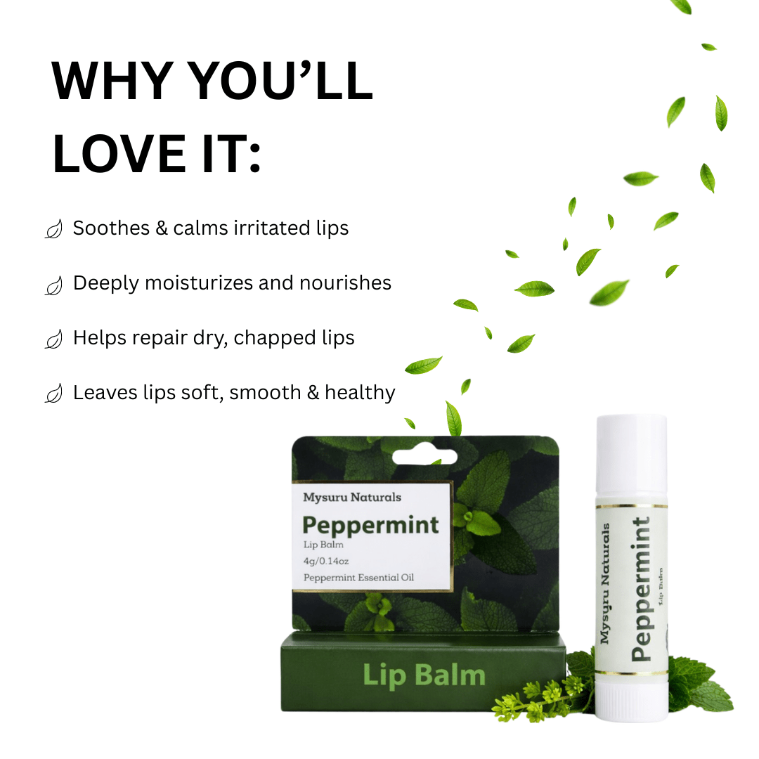 Peppermint Lip Balm - Mysuru Naturals