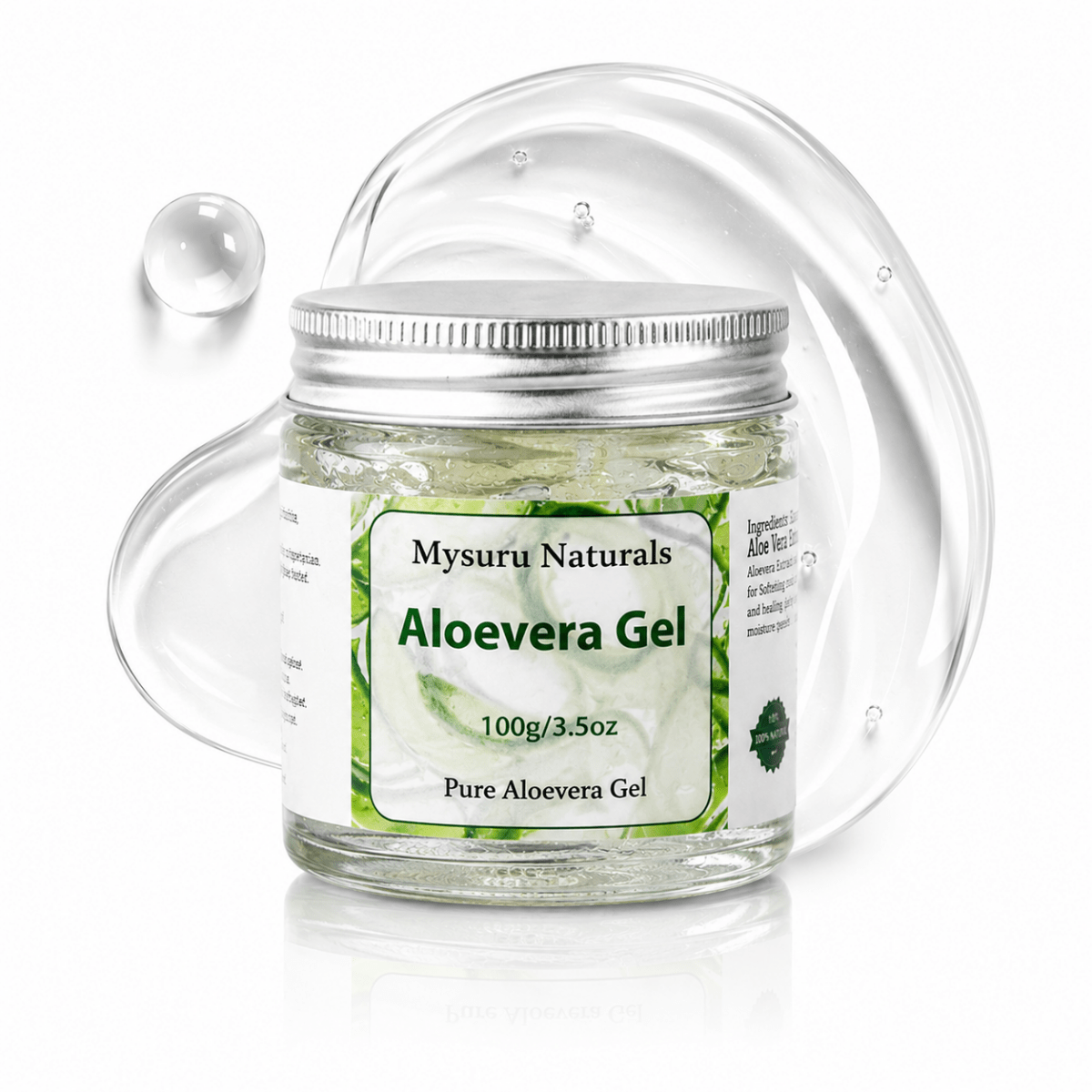 Pure aloe vera gel   mysuru naturals