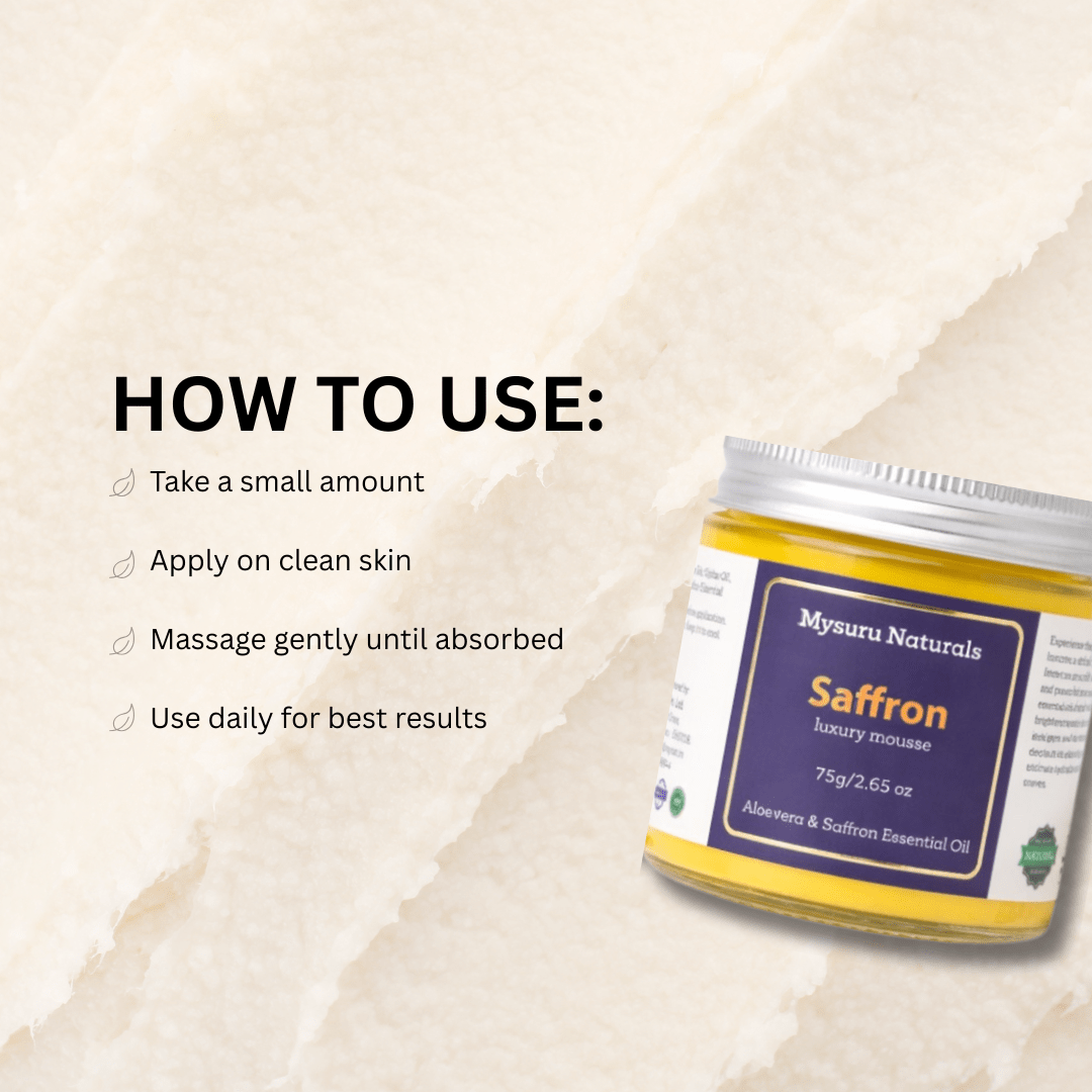 Saffron Mousse - Mysuru Naturals